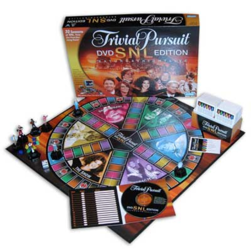 Trivial Pursuit Board Game Saturday Night Live Snl Show Tv Edition Dvd New Box